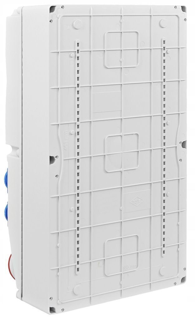 Electrical wall distributor digital meter 8x 230 V 16A / 2 x 16A / 2 x 32A complete set construction power distributor BUILDING SWITCHGEAR switchgear
