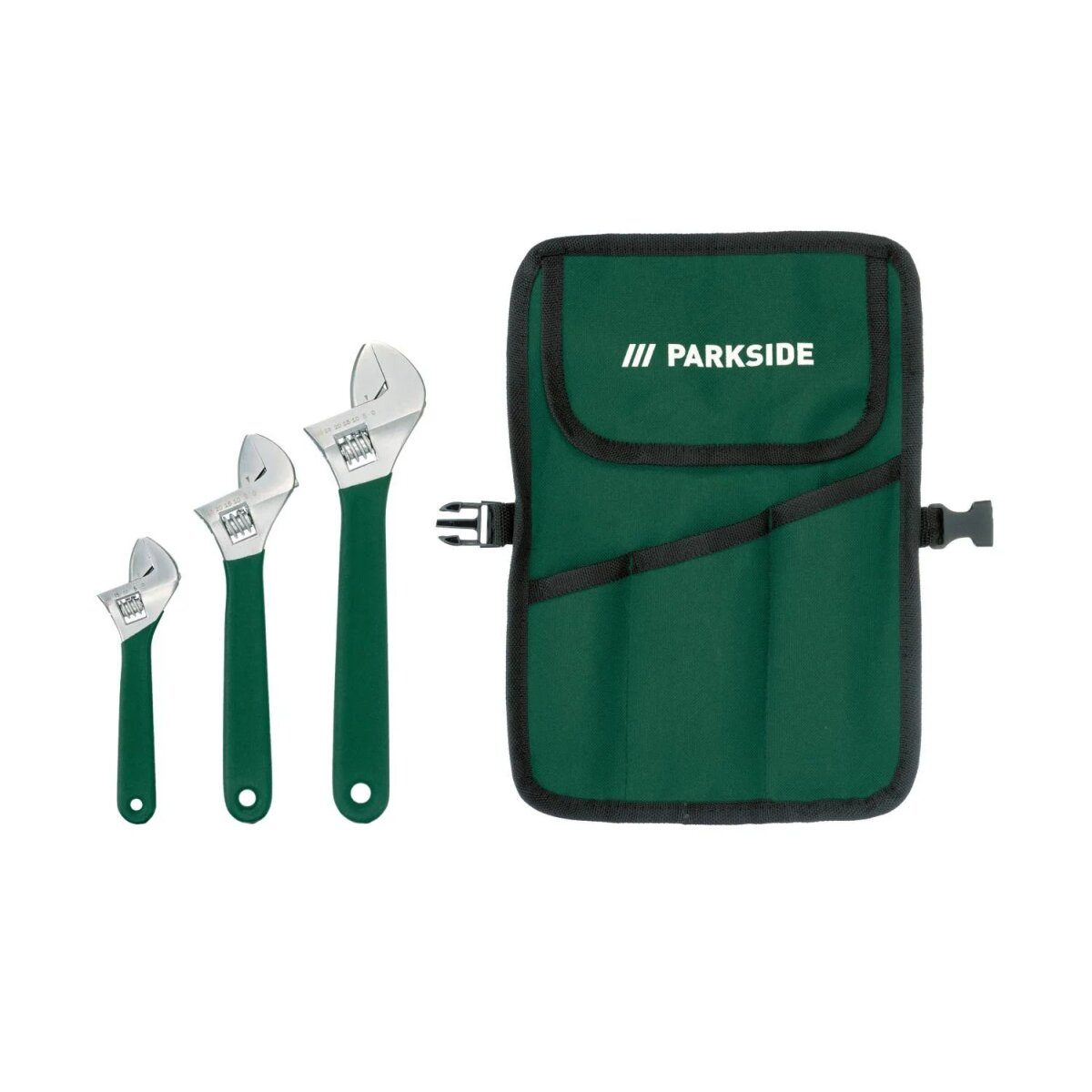 PARKSIDE® Sanitär-Werkzeug, 3-teiliges Rohrgabelschlüssel-Set