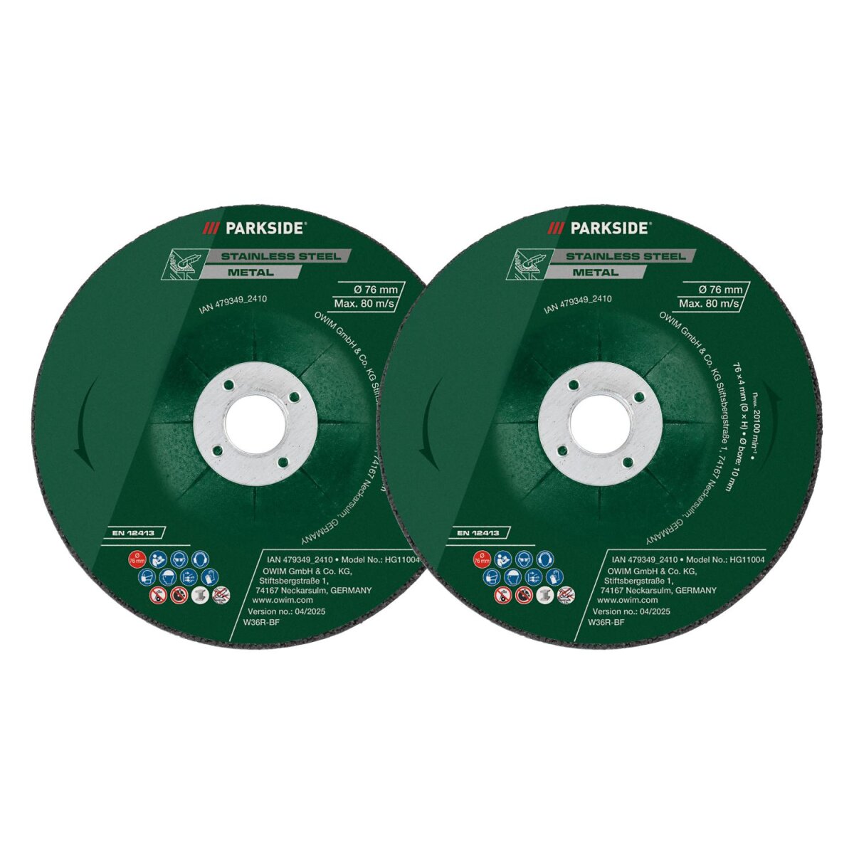 PARKSIDE® Metalltrennscheiben / Metallschleifscheiben / Holztrennscheibe / Diamanttrennscheibe (Turbo) / Diamanttrennscheibe PARKSIDE® Metalltrennscheiben / Metallschleifscheiben / Holztrennscheibe / Diamanttrennscheibe (Turbo) / Diamanttrennscheibe
