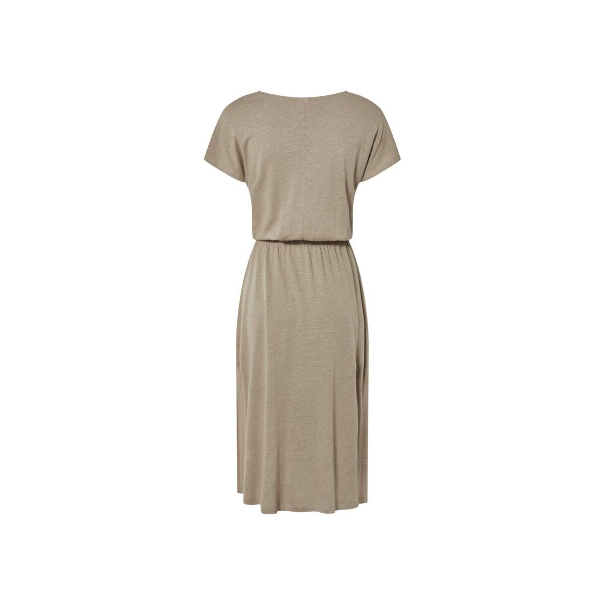 Robe en lin pour femme Esmara®, longueur midi, avec viscose