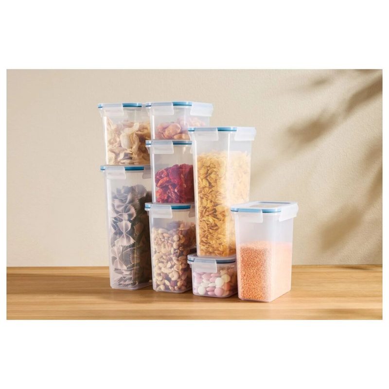 SILVERCREST® storage container set, 8 pieces.
