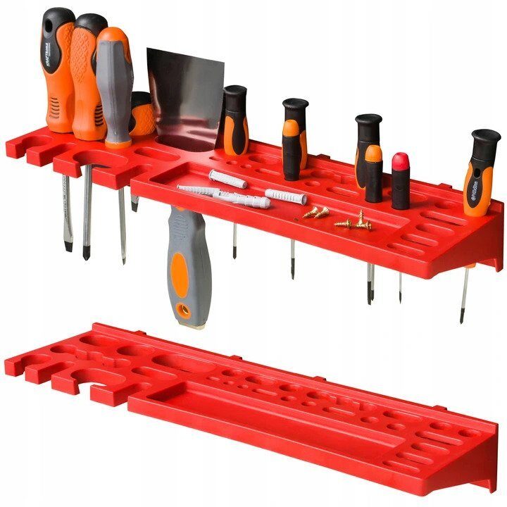 *BESTSELLER* Werkzeugwand 230x78 Satz Werkzeughalter mit Lochwand-Aufbewahrungssystem Werkzeug Lochwand Wandregal Werkstattregal-Set
