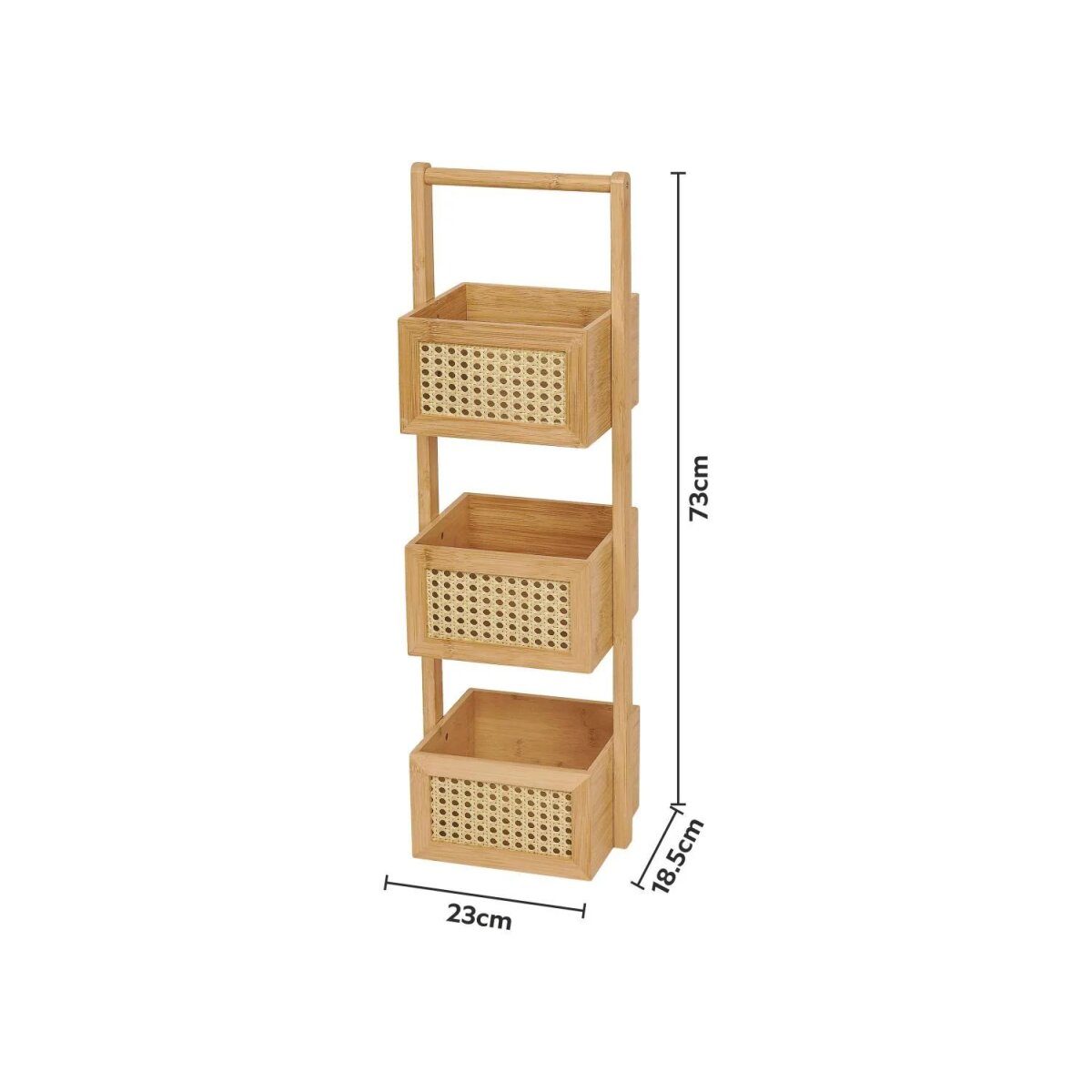 LIVARNO® Badezimmerregal aus Bambus