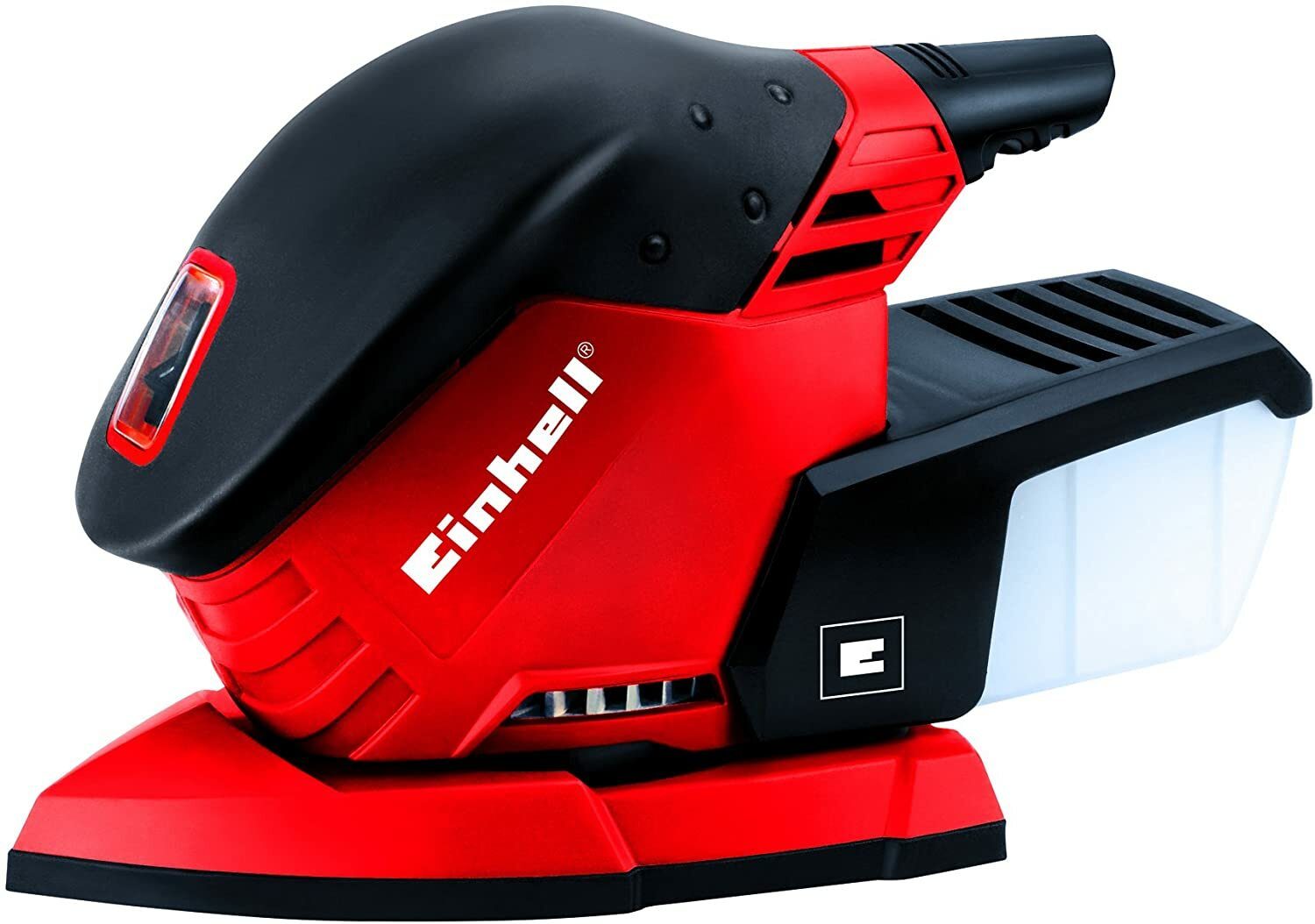 Einhell Multischleifer TE-OS 1320 (130 W, Schwingkreis Ø 2 mm, Schleiffläche 150 x 150 x 100 mm, Staubsammelbox)