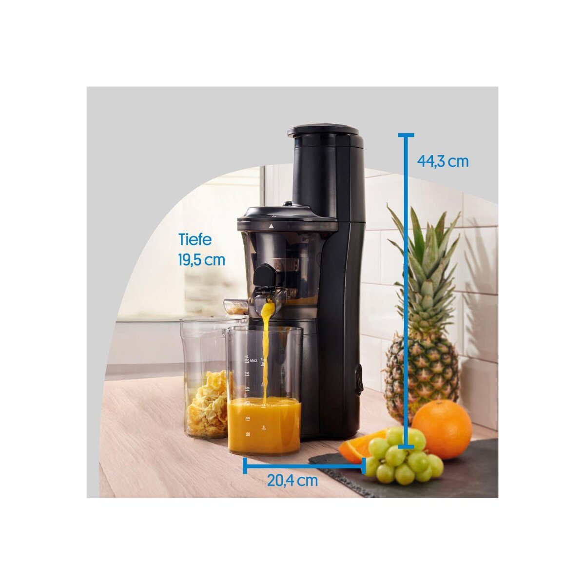 SILVERCREST® Slow Juicer »SSJBK 300 B3«