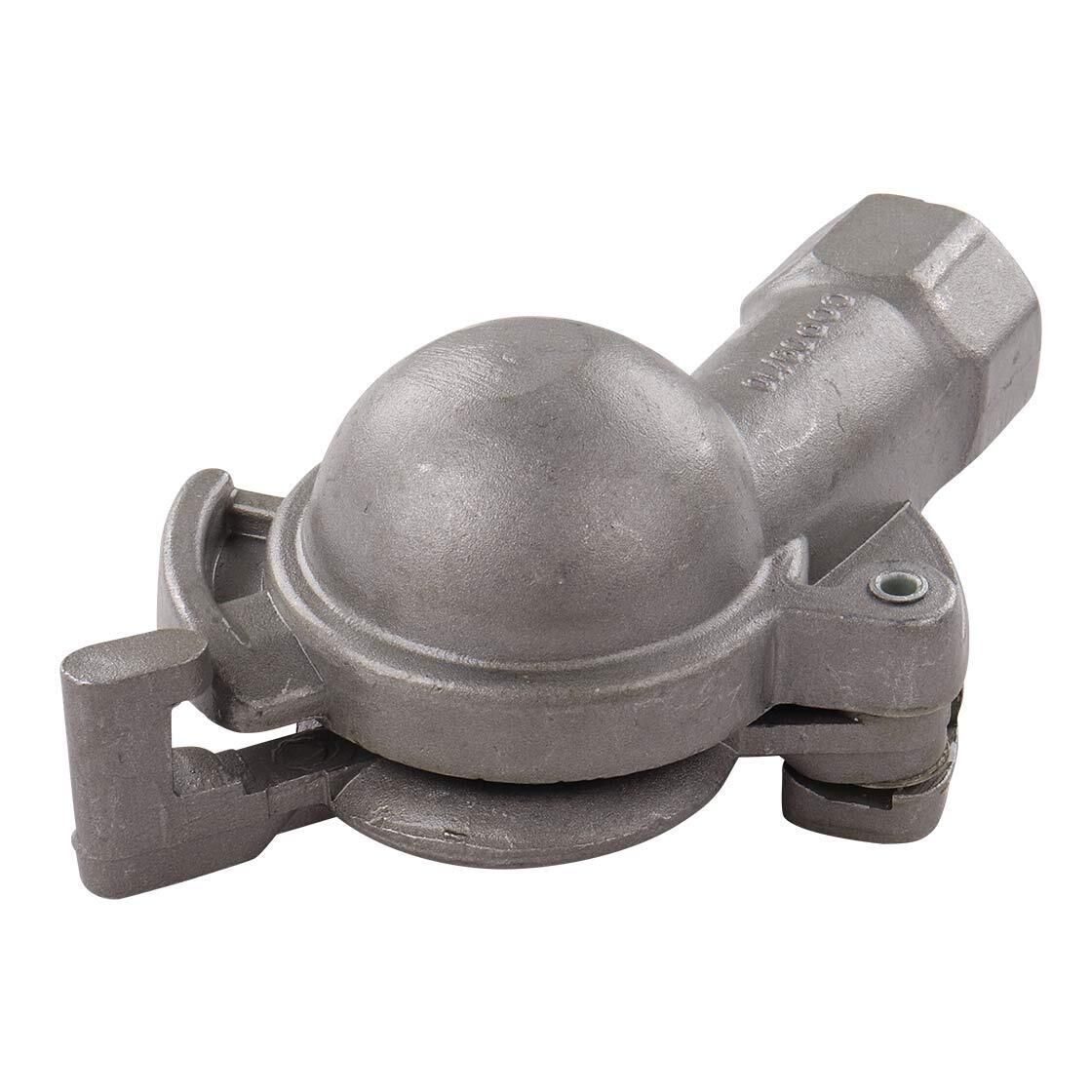 Single-circuit systems hydraulic coupling head M22x1.5 mm cast with valve individual conductor