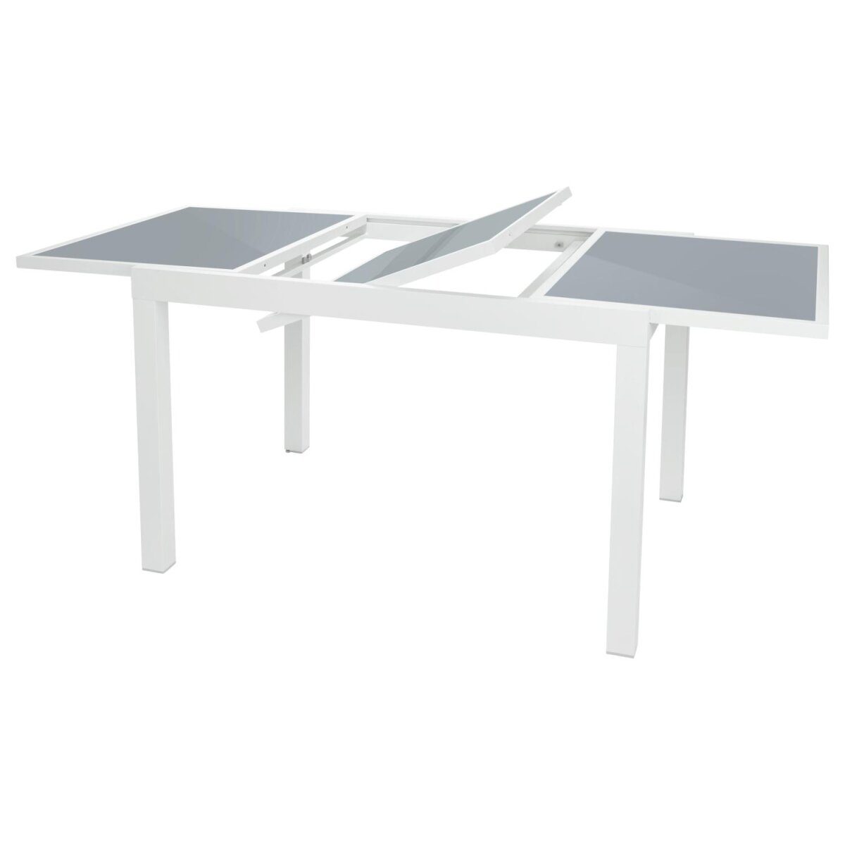 LIVARNO home aluminum garden table “Houston”, 120-180 x 89 x 75 cm