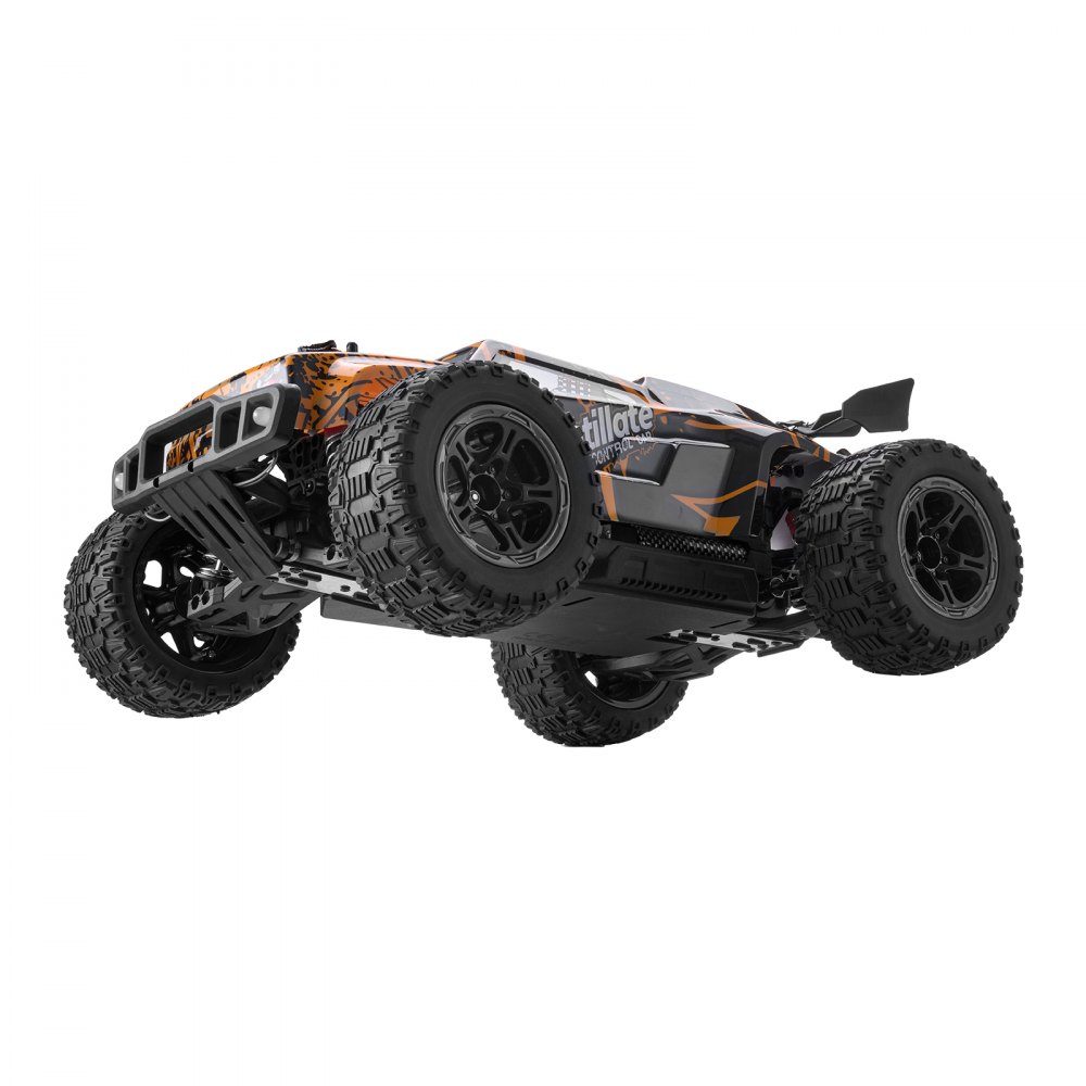 Remote Control Car, 1:10 Scale RC Car, 4WD Off-Road Vehicle with 45° Wheelie and Adjustable Speed, 50km/h RC Racing Car Toy, Ideal for Ages 8 and Up, IPX4