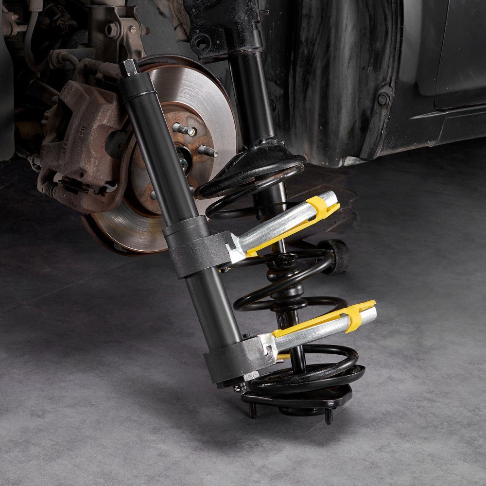 Spring Compressor Kit - Suspension Spring Compatible with 22-mm-Buchse Universal Spring Compressor 4500kg Load Capacity Car Professional Spring Compressor Shock Absorber Tool Suspension Legs