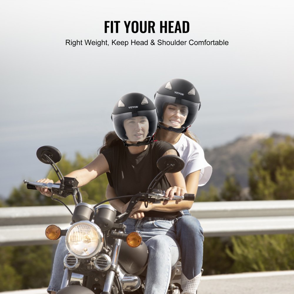 Motorradhelm Motocross-Helme 3/4 Gesichtsgröße L, Helme aus ABS mit Wechselgläsern, ECE-geprüfter komfortabler Motocross-Helm, für Jugendliche & Erwachsene schwarz Motorradhelm Motocross-Helme 3/4 Gesichtsgröße L, Helme aus ABS mit Wechselgläsern, ECE-geprüfter komfortabler Motocross-Helm, für Jugendliche & Erwachsene schwarz