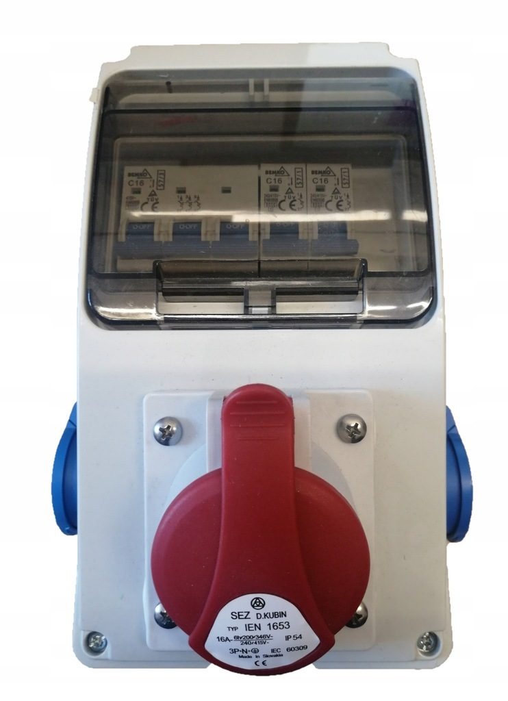 ROZDZIELNICA BUDOWLANA ROZDZIELNICA Rozdzielnica naścienna Rozdzielnica zasilania elektrycznego 16A 2x230V