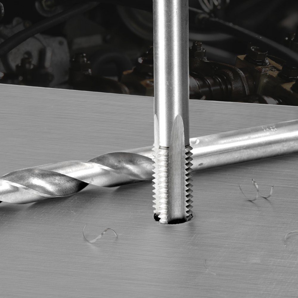 Thread Repair Thread Repair Kit Thread Repair Kit 338 Pieces SAE and Metric Helicoil Set Thread Repair Tools M5 M6 M8 M10 M12 1/4 5/16 3/8 7/16 1/2 Inch HSS Drill Bits