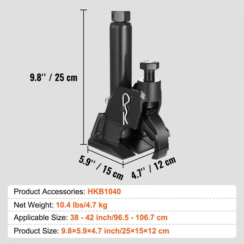 Tire changer tire changer 96.5-106.7 cm adjustable, tire changer 250x150x120 mm tire iron tire lever tire changer tire changing tool manual tire lever