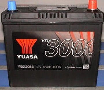 Bateria Yuasa Ybx3053 45ah 400a P+