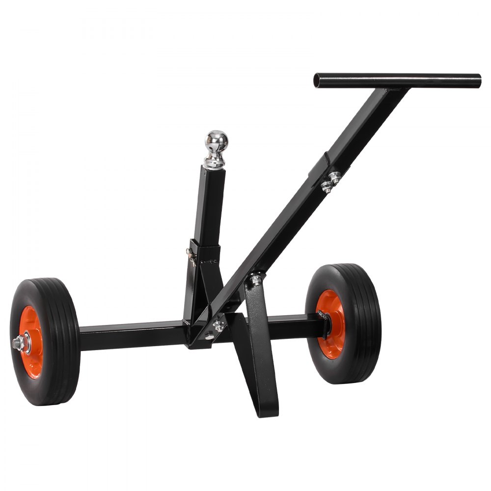 Manoeuvreerhulp aanhanger, aanhangerwagen, 272 kg steunlast, 42 & 56 cm in hoogte verstelbaar, 47,3 mm koppelkogel, 254 mm massief rubberen banden, voor het verplaatsen van camperboottrailers Manoeuvreerhulp aanhanger, aanhangerwagen, 272 kg steunlast, 42 & 56 cm in hoogte verstelbaar, 47,3 mm koppelkogel, 254 mm massief rubberen banden, voor het verplaatsen van camperboottrailers