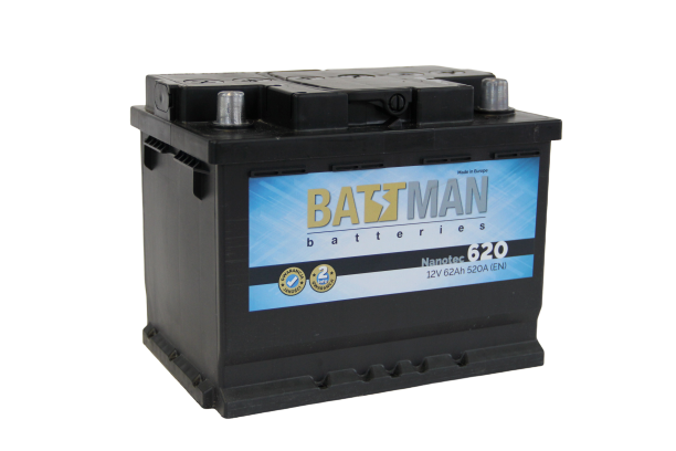 Battman Nanotec 62ah 520a Batterie – Art.-Nr. Vp550
