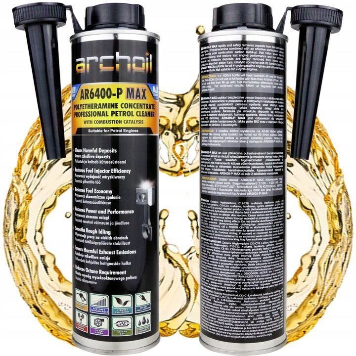 Archoil AR6400-P MAX comprehensive concentrate for cleaning petrol engines
