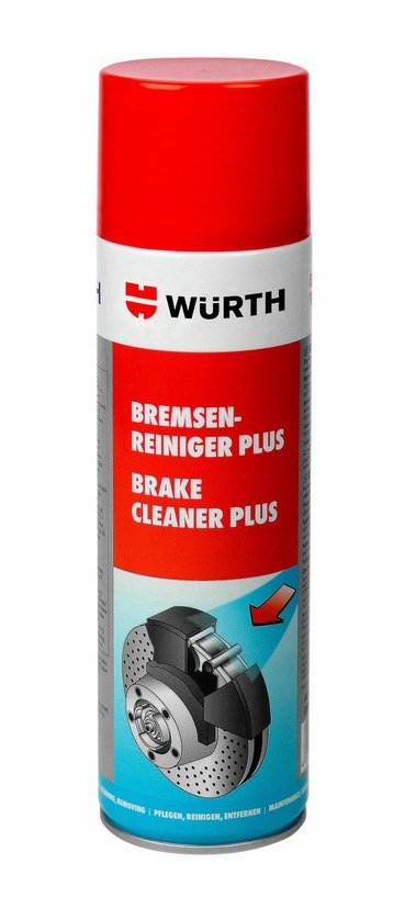 WÜRTH WURTH NETTOYANT POUR FREINS PLUS 500ML UNIVERSEL 08901810