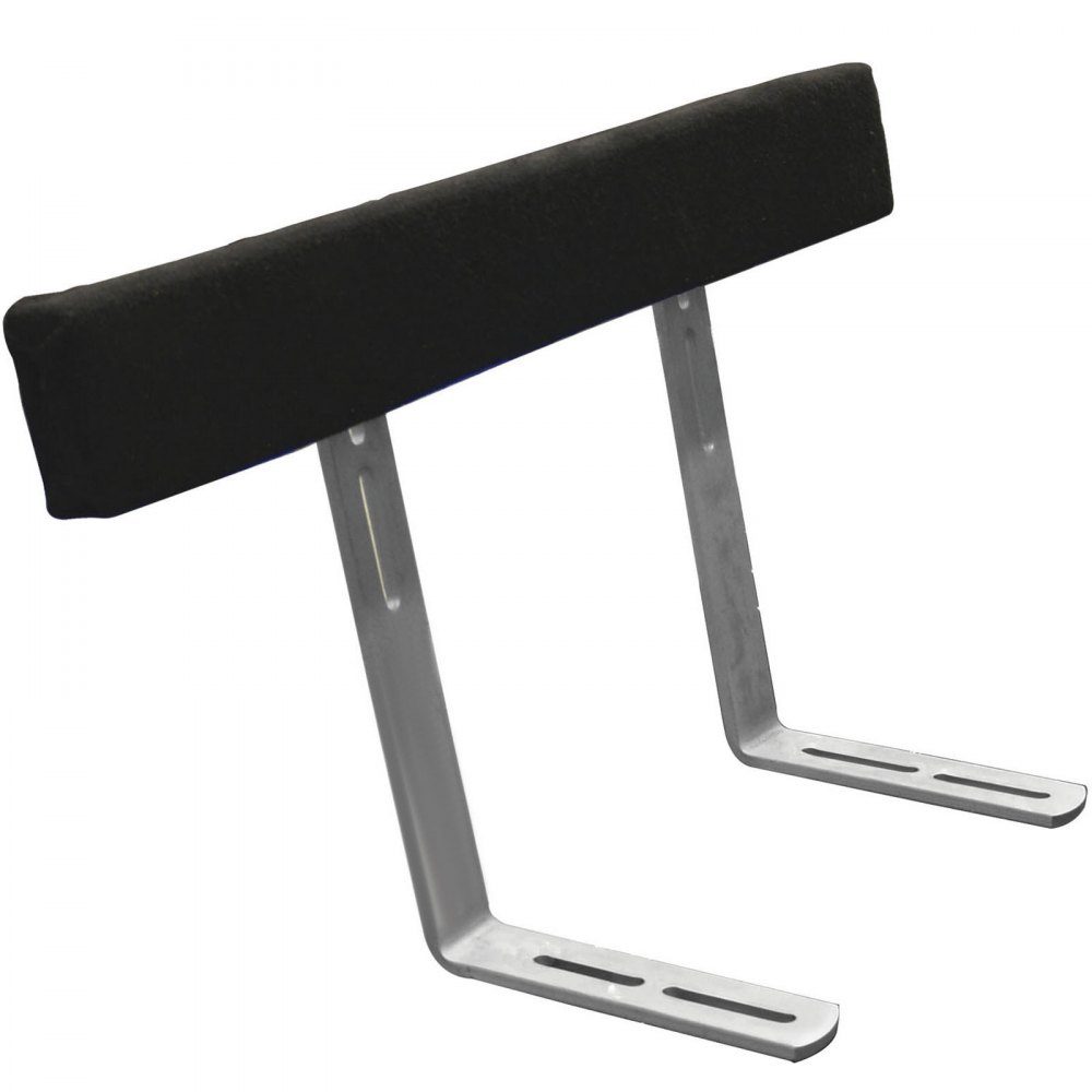 Boat trailer guide, 122 cm, 2 pieces. Trailer guide made of stainless steel, trailer guide with carpet-padded boards, including mounting material, for ski boat, fishing boat or sailboat trailers