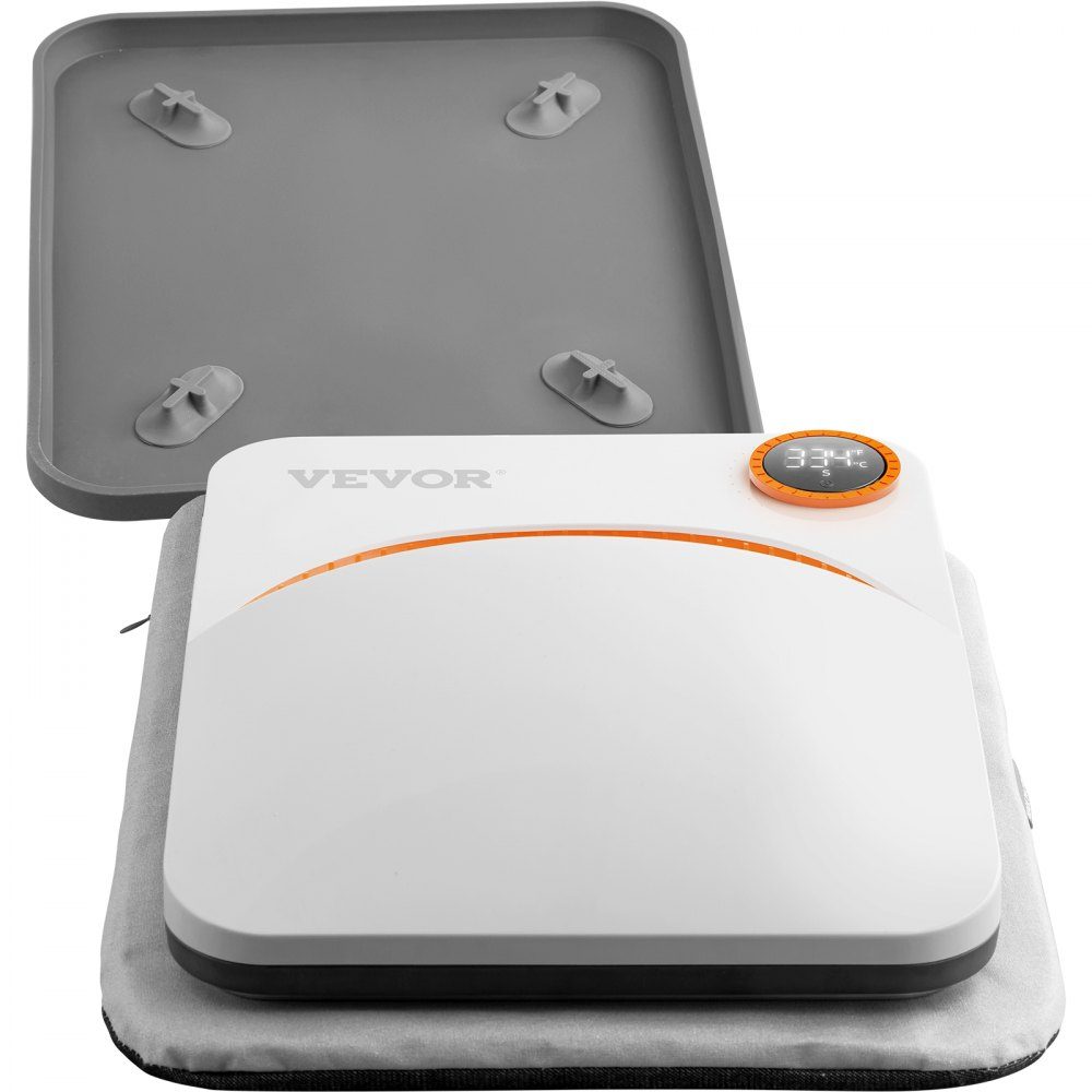 2 in 1 Mini Heat Press Machine Heat Press 9" x 9", 670W Heat Transfer T-Shirts, Coasters, Cushions, DIY Small Heat Press Transfer Press Plotter Printing Machines, Shirt Press Printing