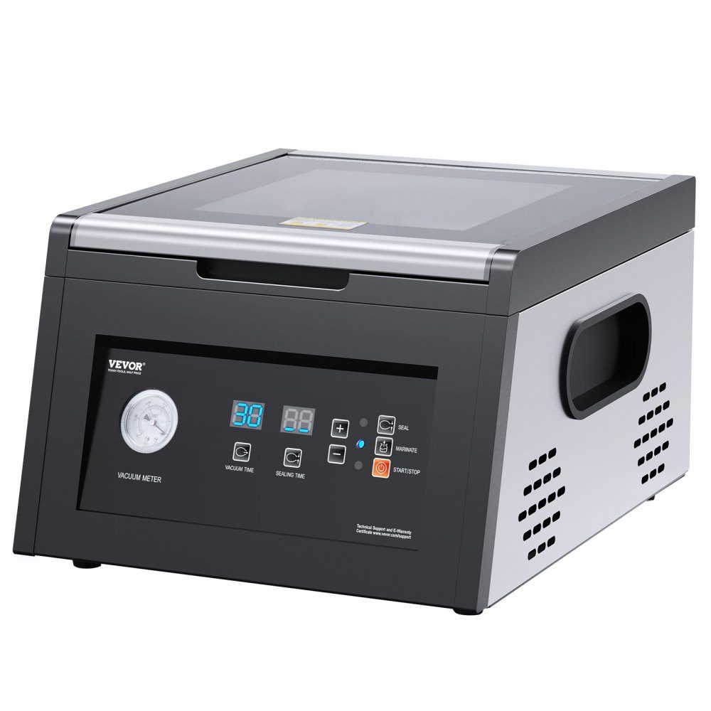 Kammer-Vakuumierer, 380 W, Nassfutter-Fleisch-Verpackungsmaschine, kompaktes Design, idealer kommerzieller Vakuumierer für den professionellen und privaten Gebrauch