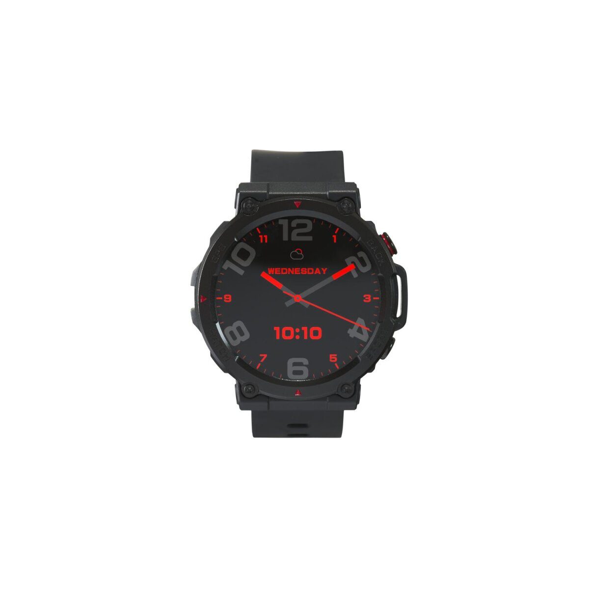 Montre intelligente de sport CRIVIT, avec GPS, écran couleur AMOLED et mesure de la fréquence cardiaque