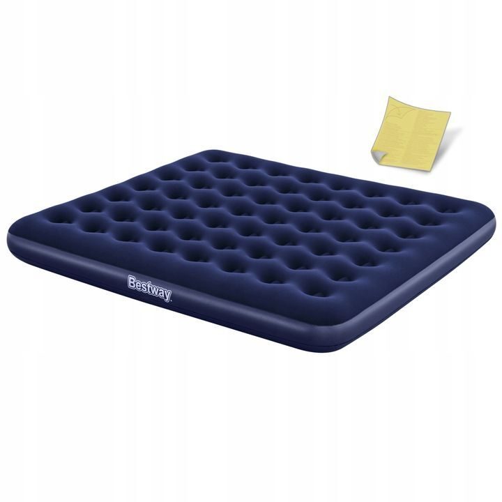 BESTWAY INFLATABLE MATTRESS FOR SLEEPING 203x183x22 2 people KingSize with pump