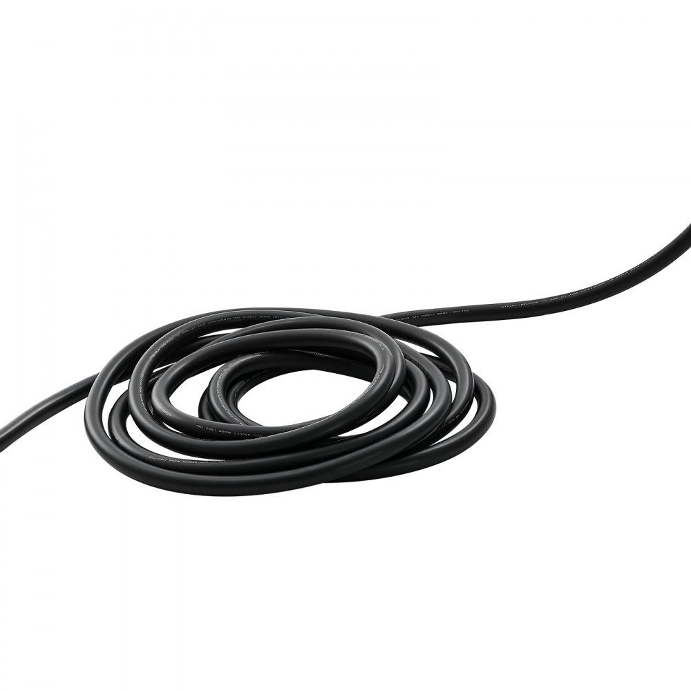 25ft 6AWG (16mm²) Electrical Cable Power Cable Copper Extension Cable 600V