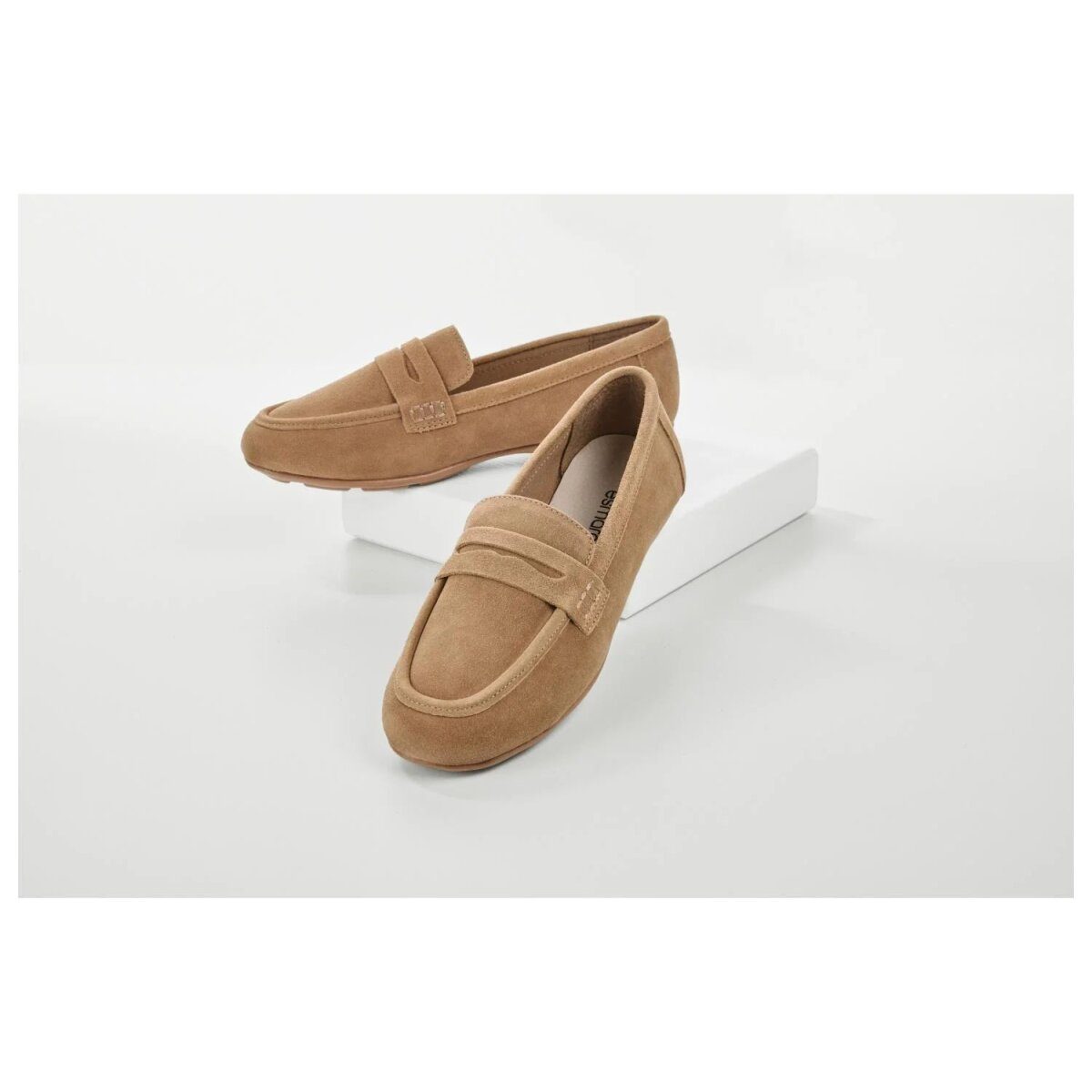 esmara® Damen-Slipper aus Premium-Leder