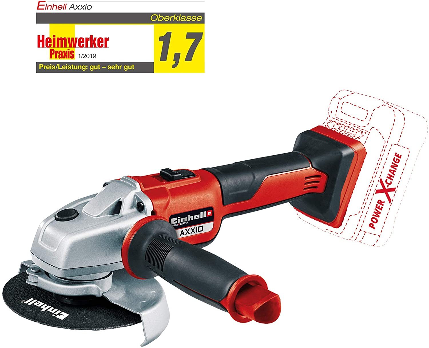 Einhell Akku-Winkelschleifer AXXIO Power Einhell Akku-Winkelschleifer AXXIO Power