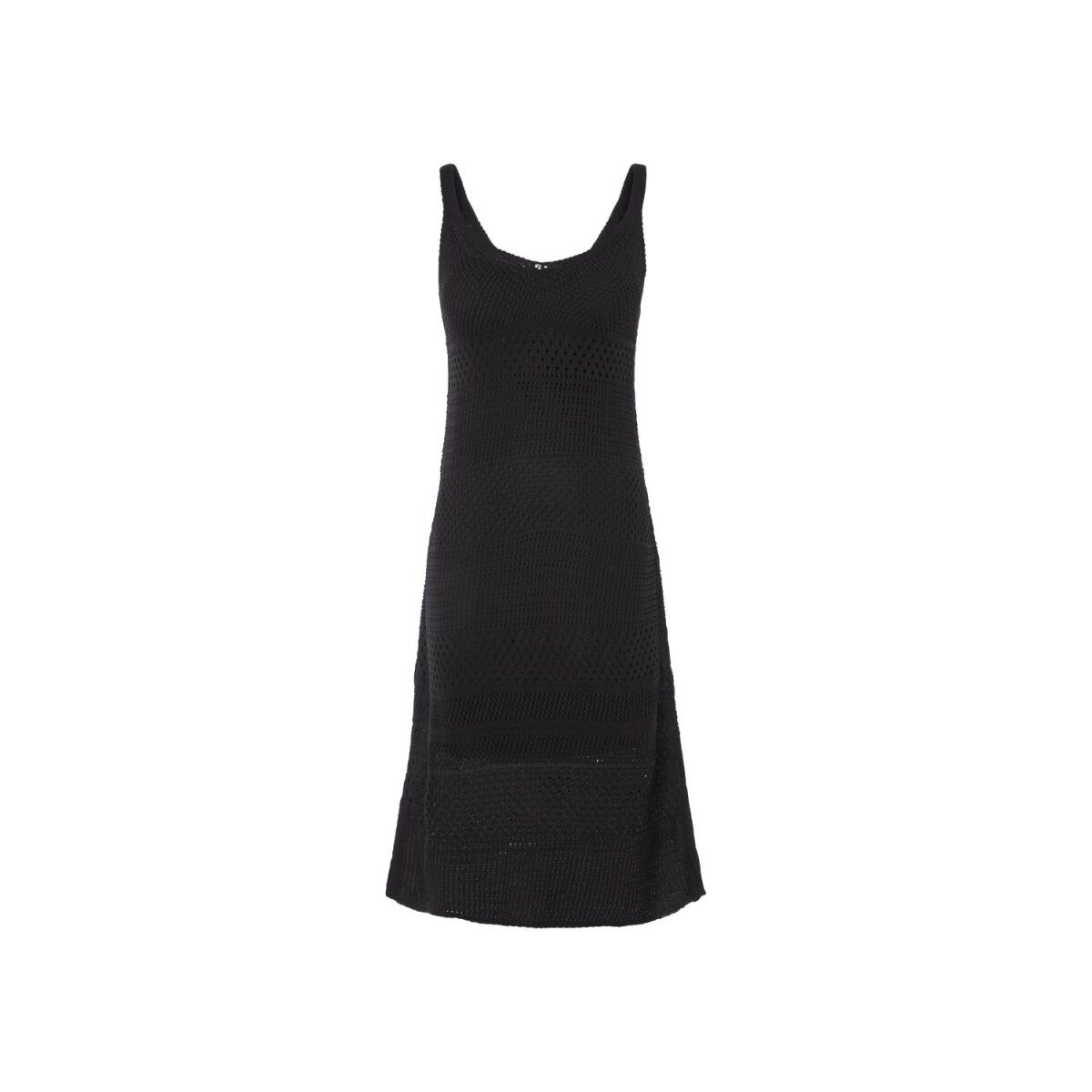 esmara® midi-jurk voor dames, M, zwart