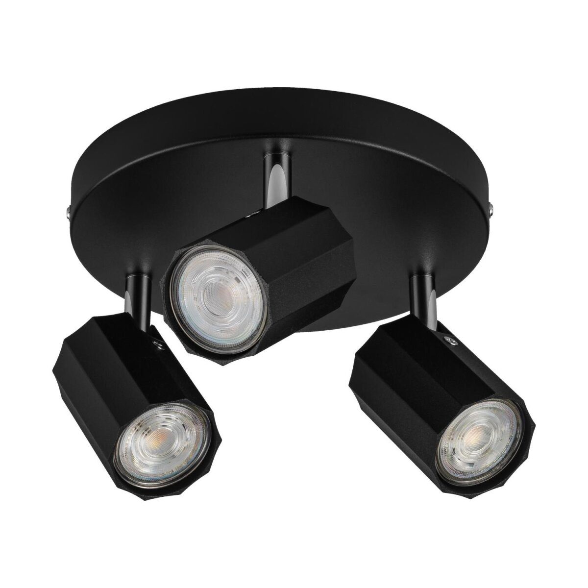 LIVARNO home ceiling spotlight / track light, with 3 tilting and swiveling spots