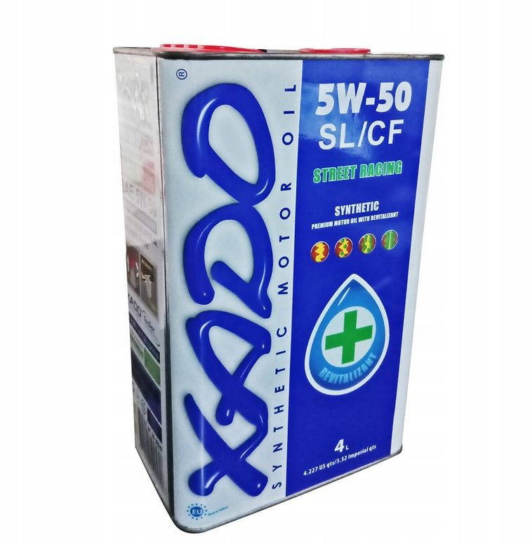 XADO HUILE ATOMIQUE COURSE DE RUE 5W50 4L
