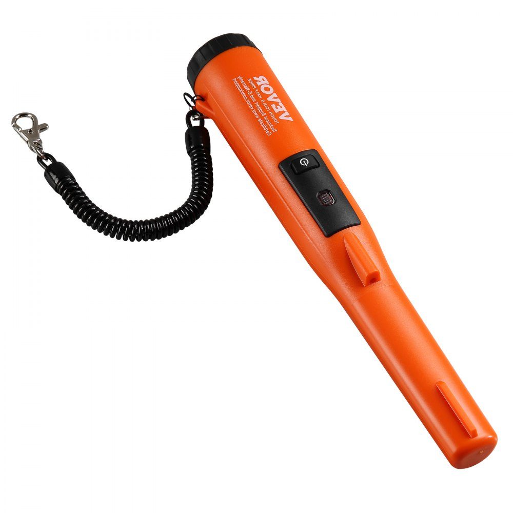 Metalldetektor Pinpointer, IP68, vollständig wasserdichter Metalldetektor, 11 cm Erkennungstiefe, Propointer, Schatzsuche mit 3 Modi, LCD/Ton/Vibration/Ton + Vibration, 9-V-Batterie und Samtbeutel im Lieferumfang enthalten