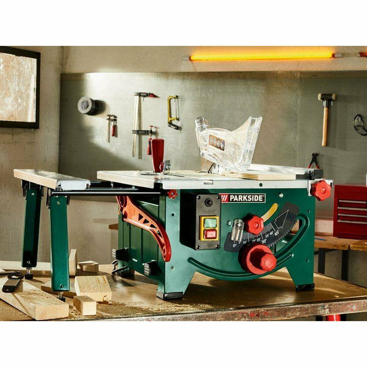 PARKSIDE® Mobile table saw »PMTS 210 A1«