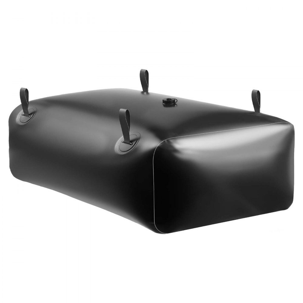 Wasserspeicherblase, 330 l Wasserbeutel mit Wasserhahn, faltbarer und tragbarer Wasserbeutel aus 1000D PVC, Wasserspeicher für Bewässerungssystem, Dürreresistenz und Katastrophen, Schwarz