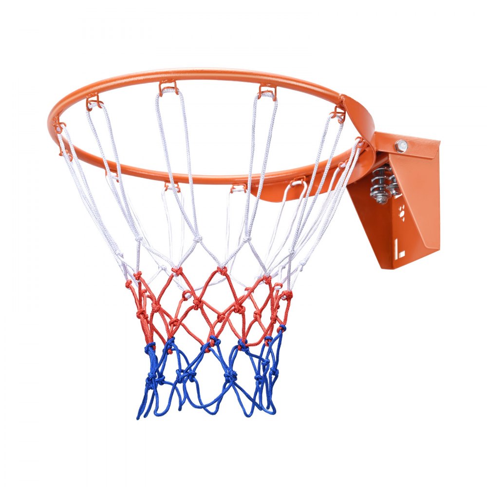 Basketball-Felge, an der Wandtür montierter Basketballkorb, robustes Q235-Basketball-Flex-Rand-Zielset mit Netz, standardmäßiger 18-Zoll-Hänge-Basketballkorb für den Innen- und Außenbereich für Kinder und Erwachsene Basketball-Felge, an der Wandtür montierter Basketballkorb, robustes Q235-Basketball-Flex-Rand-Zielset mit Netz, standardmäßiger 18-Zoll-Hänge-Basketballkorb für den Innen- und Außenbereich für Kinder und Erwachsene