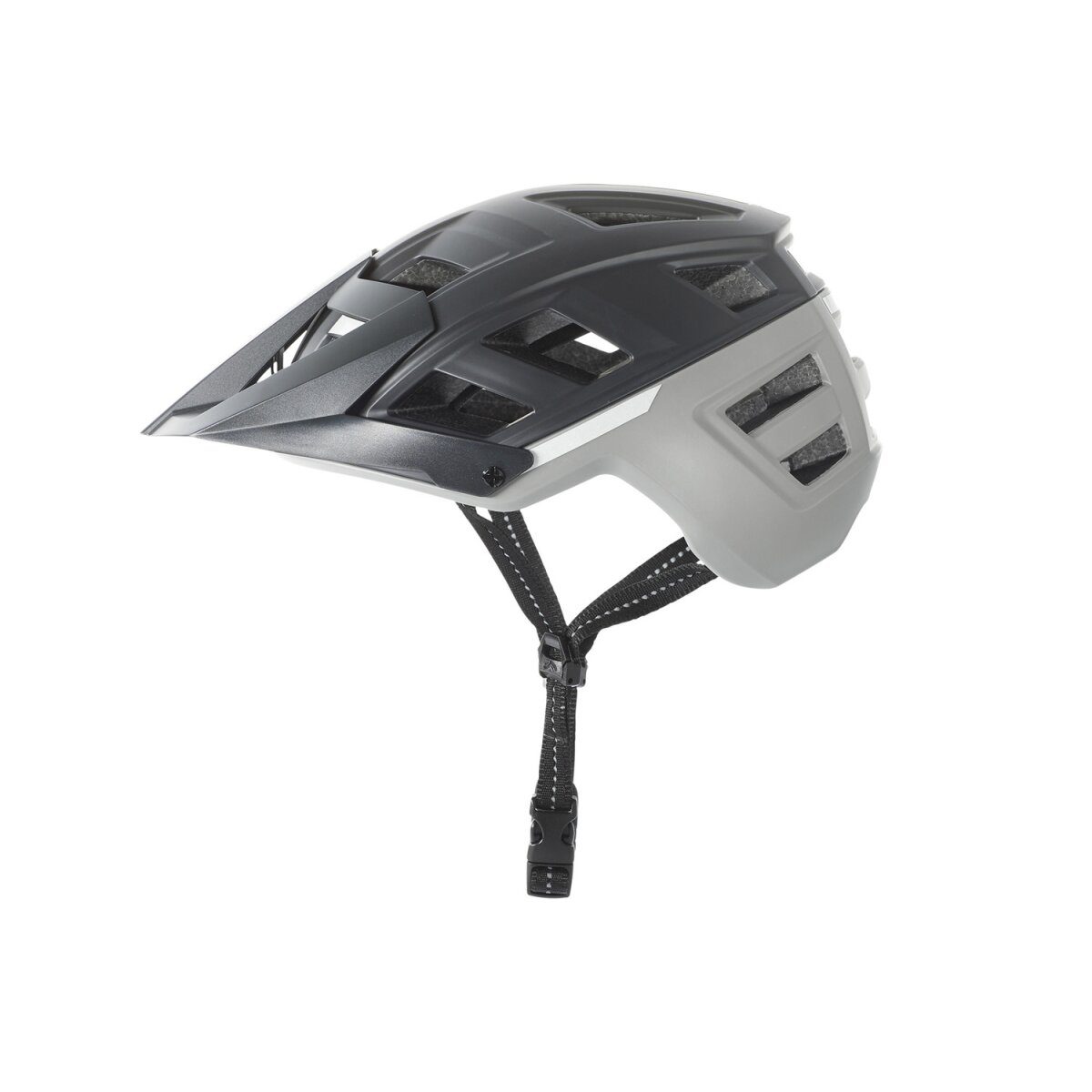 CRIVIT women's/men's mountain bike helmet, size. S/M, black/gray