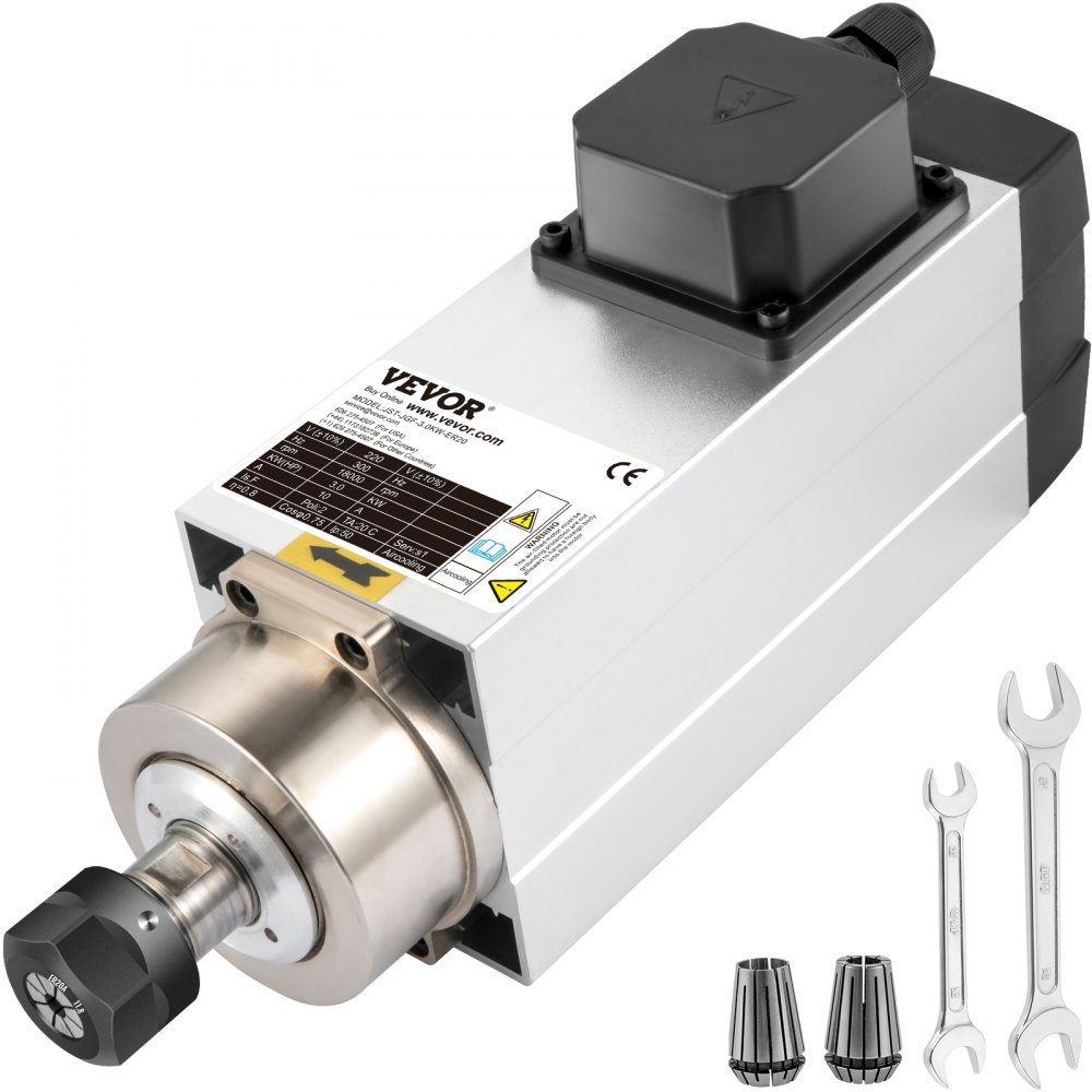 3KW Spindelmotor Linearmotor luftgekühlter Hochgeschwindigkeits-Schleif-Fräsmotor