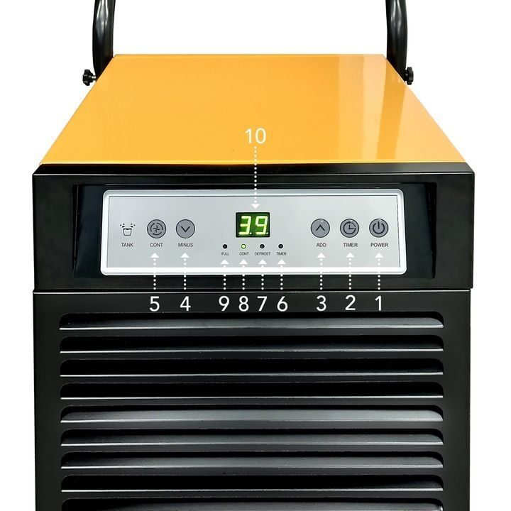 Industrie-Luftentfeuchter EPD PRO Baufeuchteabsorber 50l/24