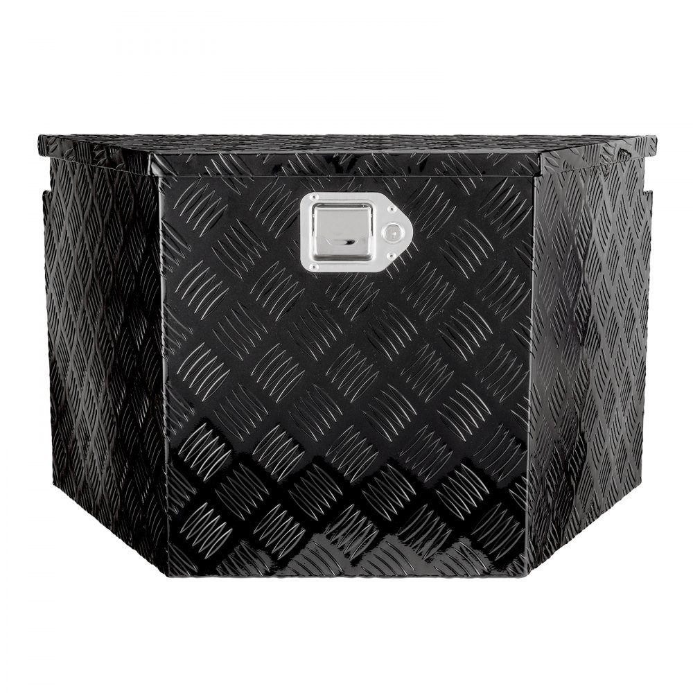 Trailer Tongue Box Trailer Tool Box 990x419x305mm Aluminum Alloy Trailer Box Storage with Lock and Key Trailer Tongue Tool Box for RV etc