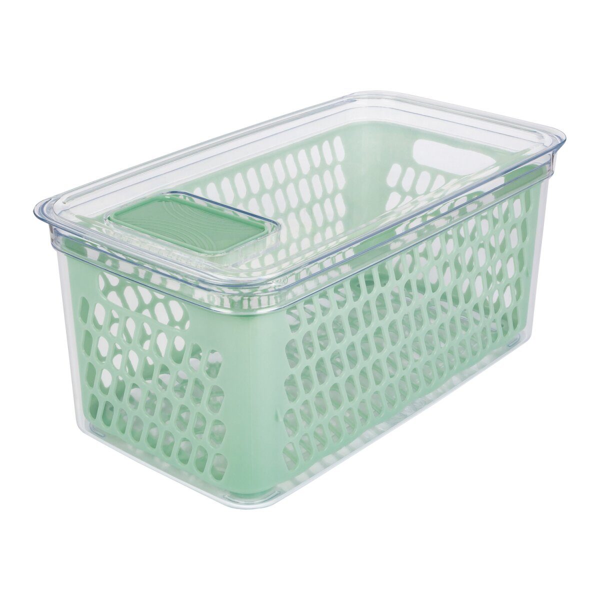 ERNESTO® refrigerator storage fresh box, with fresh valve (large)
