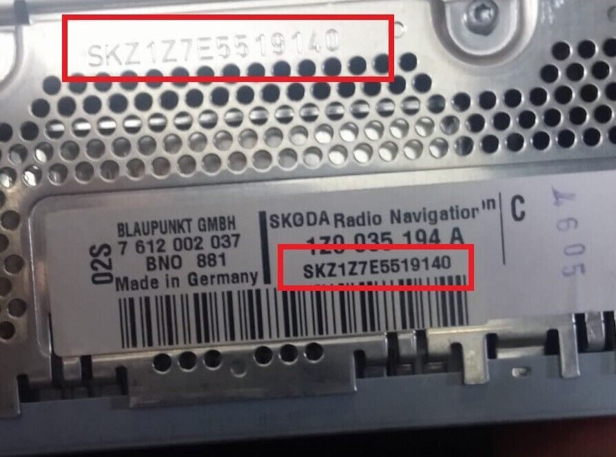 Codage radio Radio VW Audi Seat Skoda Activation RCD RNS MFD BNS Navi Plus Gamma Beta etc.