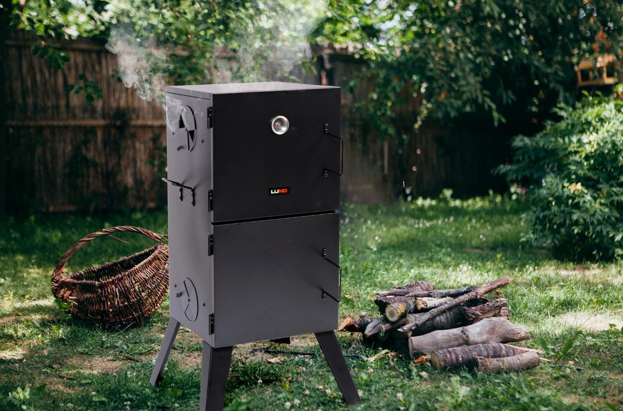 *Best-seller* Grill Smoker Smoker Smoker Cabinet avec thermomètre