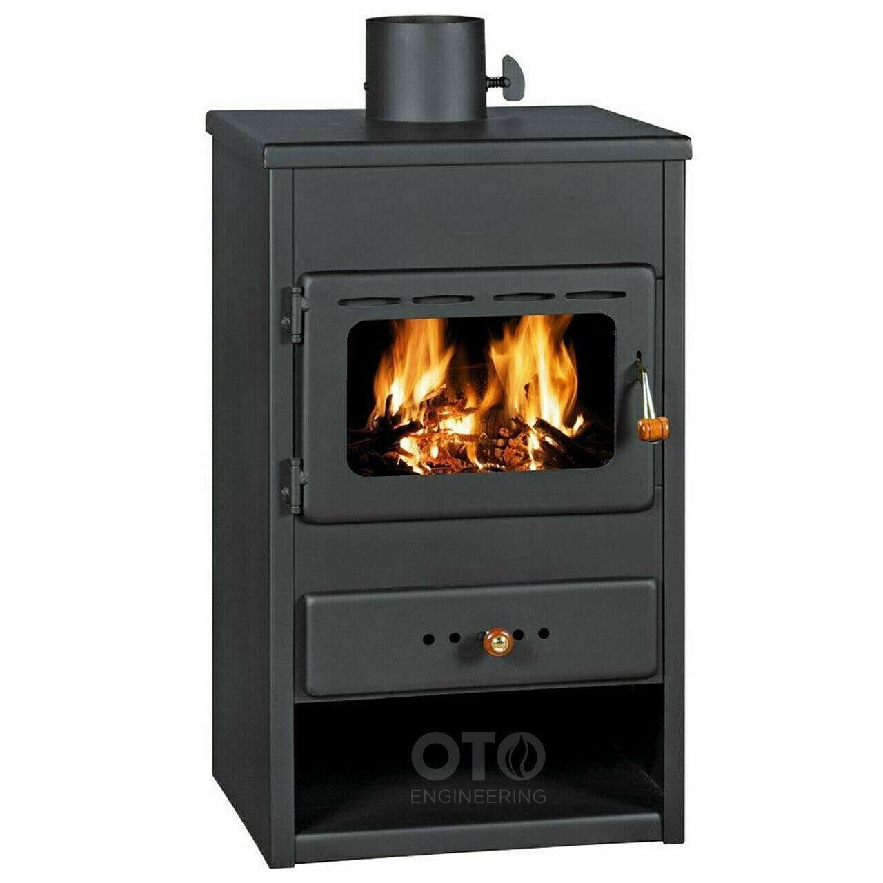 Kamin Holzofen Backofen Werkstattofen 9KW