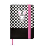 Journal en peluche Lapin BeUniq avec pochette