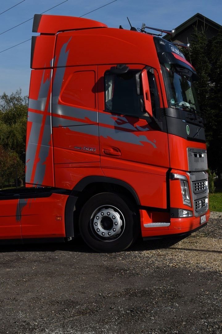AUFKLEBER Fahrzeugbeschriftung VOLVO FH 12 13 16 CROSS