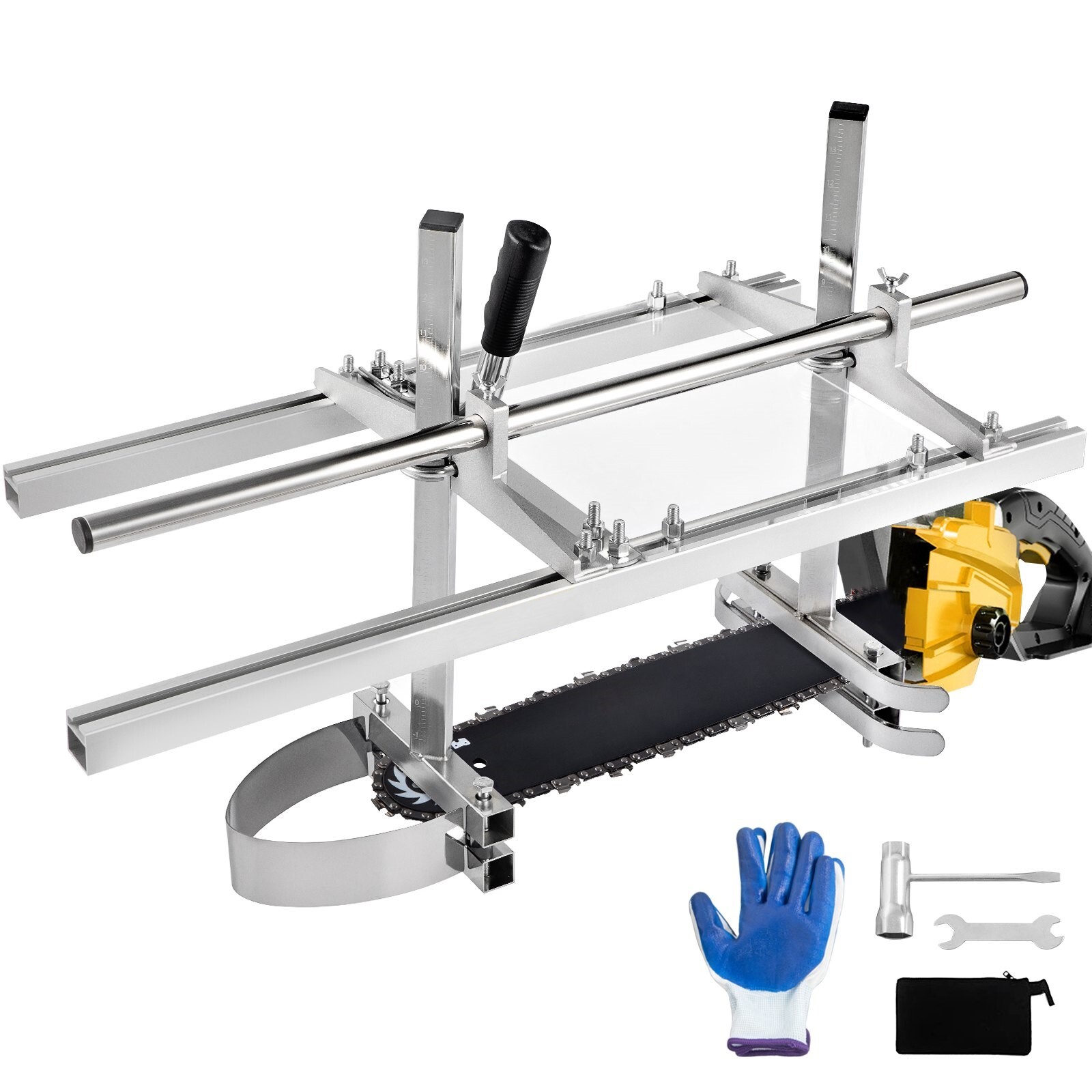 Profi Mobiles Sägewerk Motorsäge Kettensäge 14-36 Zoll für Kettensäge Schnittdicke 5-33 cm Holz Motorsäge Stahl und Aluminium Sägehilfe Stablänge 36-91 cm Einstellbar Profi Mobiles Sägewerk Motorsäge Kettensäge 14-36 Zoll für Kettensäge Schnittdicke 5-33 cm Holz Motorsäge Stahl und Aluminium Sägehilfe Stablänge 36-91 cm Einstellbar