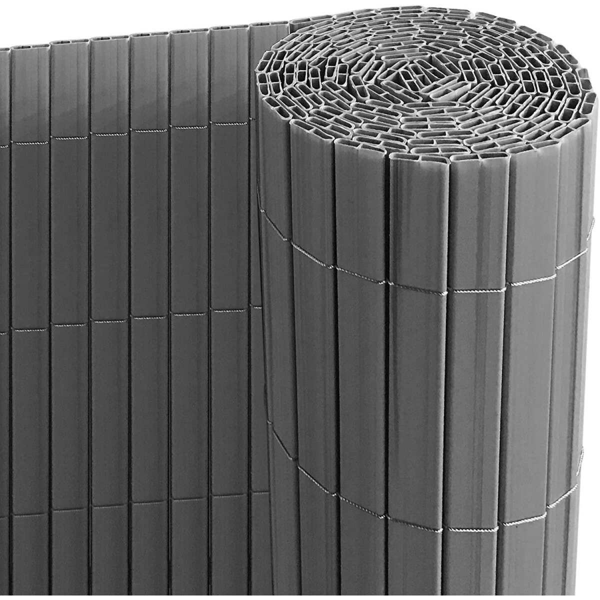 Ribelli privacy mat, made of PVC, 140 x 400 cm, anthracite