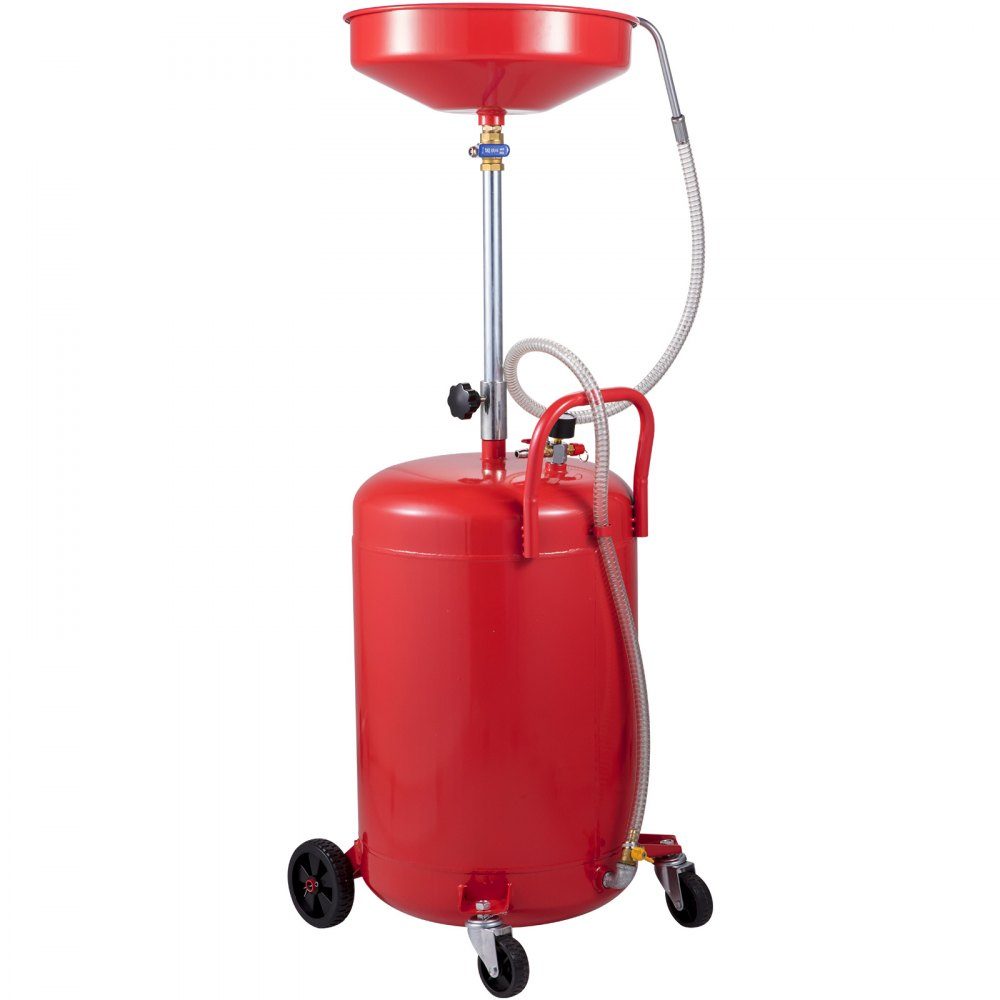 Waste Oil Drain Tank Portable Oil Drain 75.7L Air Powered Drain